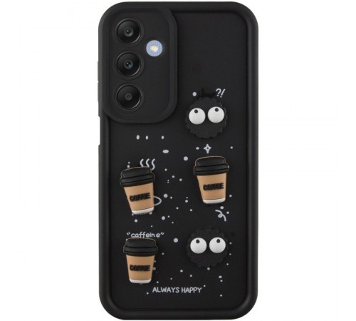 Чохол TPU Toys Case для Samsung Galaxy A05 Black / Always Happy