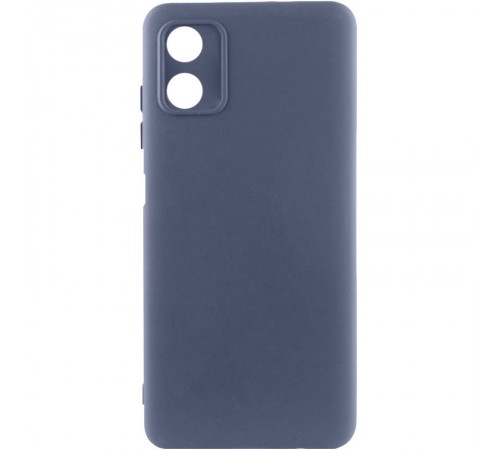 Чохол TPU GETMAN Liquid Silk Full Camera для Motorola Moto G04 / E14 Синій / Midnight Blue Чохол TPU GETMAN Liquid Silk Full Camera для Motorola Moto G04 / E14 Синій / Midnight Blue