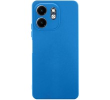 Чохол TPU GETMAN Liquid Silk Full Camera для Motorola Moto G24 Синій / Royal blue