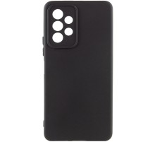 Чохол TPU GETMAN Liquid Silk Full Camera для Samsung Galaxy A23 4G Чорний / Black