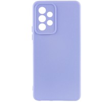 Чохол TPU GETMAN Liquid Silk Full Camera для Samsung Galaxy A23 4G Бузковий / Dasheen
