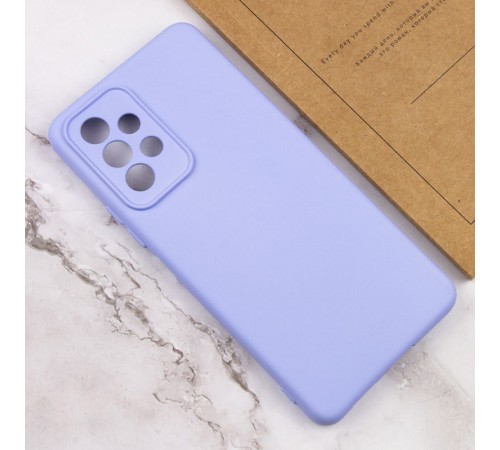 Чохол TPU GETMAN Liquid Silk Full Camera для Samsung Galaxy A23 4G Бузковий / Dasheen Чохол TPU GETMAN Liquid Silk Full Camera для Samsung Galaxy A23 4G Бузковий / Dasheen