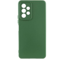 Чохол TPU GETMAN Liquid Silk Full Camera для Samsung Galaxy A23 4G Зелений / Dark green