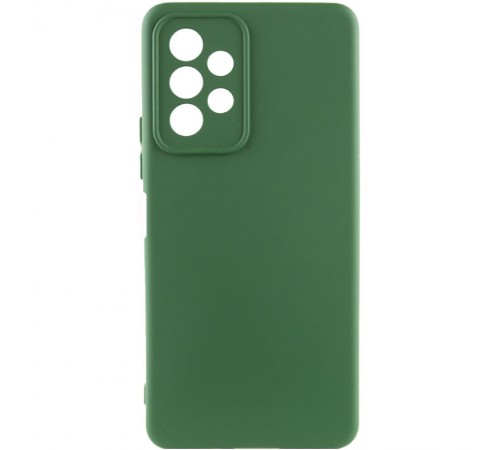 Чохол TPU GETMAN Liquid Silk Full Camera для Samsung Galaxy A23 4G Зелений / Dark green Чохол TPU GETMAN Liquid Silk Full Camera для Samsung Galaxy A23 4G Зелений / Dark green