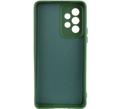 Чохол TPU GETMAN Liquid Silk Full Camera для Samsung Galaxy A23 4G Зелений / Dark green Чохол TPU GETMAN Liquid Silk Full Camera для Samsung Galaxy A23 4G Зелений / Dark green