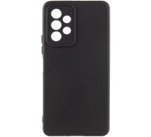 Чохол TPU GETMAN Liquid Silk Full Camera для Samsung Galaxy A33 5G Чорний / Black