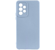 Чохол TPU GETMAN Liquid Silk Full Camera для Samsung Galaxy A33 5G Блакитний / Lilac Blue