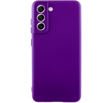 Чохол TPU GETMAN Liquid Silk Full Camera для Samsung Galaxy S21 Фіолетовий / Ultra Violet