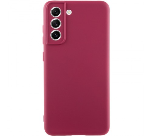 Чохол TPU GETMAN Liquid Silk Full Camera для Samsung Galaxy S21 FE Бордовий / Marsala Чохол TPU GETMAN Liquid Silk Full Camera для Samsung Galaxy S21 FE Бордовий / Marsala