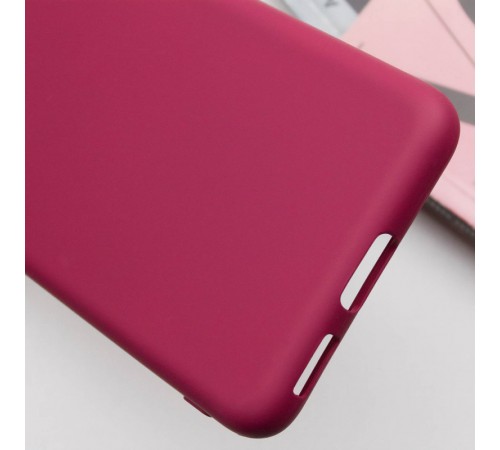 Чохол TPU GETMAN Liquid Silk Full Camera для Samsung Galaxy S21 FE Бордовий / Marsala Чохол TPU GETMAN Liquid Silk Full Camera для Samsung Galaxy S21 FE Бордовий / Marsala