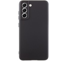 Чохол TPU GETMAN Liquid Silk Full Camera для Samsung Galaxy S21 FE Чорний / Black
