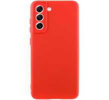 Чохол TPU GETMAN Liquid Silk Full Camera для Samsung Galaxy S21 FE Червоний / Red