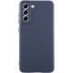Чохол TPU GETMAN Liquid Silk Full Camera для Samsung Galaxy S21 FE Синій / Midnight Blue