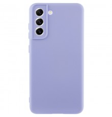 Чохол TPU GETMAN Liquid Silk Full Camera для Samsung Galaxy S21 FE Бузковий / Dasheen
