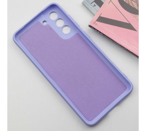Чохол TPU GETMAN Liquid Silk Full Camera для Samsung Galaxy S21 FE Бузковий / Dasheen Чохол TPU GETMAN Liquid Silk Full Camera для Samsung Galaxy S21 FE Бузковий / Dasheen
