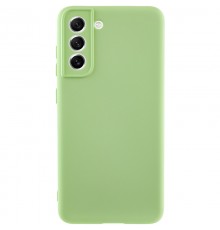 Чохол TPU GETMAN Liquid Silk Full Camera для Samsung Galaxy S21 FE Зелений / Pistachio
