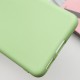 Чохол TPU GETMAN Liquid Silk Full Camera для Samsung Galaxy S21 FE Зелений / Pistachio