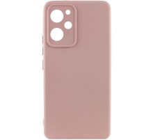 Чохол TPU GETMAN Liquid Silk Full Camera для Xiaomi Poco X5 Pro 5G Рожевий / Pink Sand