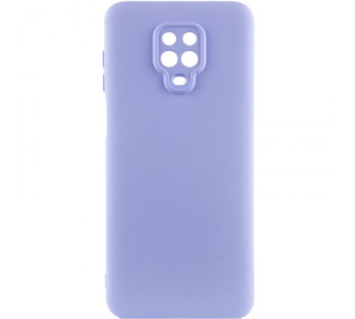 Чохол TPU GETMAN Liquid Silk Full Camera для Xiaomi Redmi Note 9s / Note 9 Pro / Note 9 Pro Max Бузковий / Dasheen