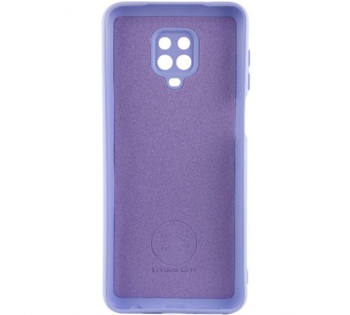 Чохол TPU GETMAN Liquid Silk Full Camera для Xiaomi Redmi Note 9s / Note 9 Pro / Note 9 Pro Max Бузковий / Dasheen