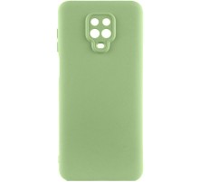 Чохол TPU GETMAN Liquid Silk Full Camera для Xiaomi Redmi Note 9s / Note 9 Pro / Note 9 Pro Max Зелений / Pistachio