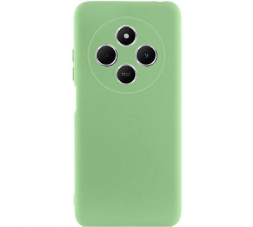 Чохол TPU GETMAN Liquid Silk Full Camera для Xiaomi Redmi 14C / Poco C75 Зелений / Pistachio Чохол TPU GETMAN Liquid Silk Full Camera для Xiaomi Redmi 14C / Poco C75 Зелений / Pistachio