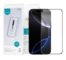 Захисне скло Nillkin (CP+PRO) для Apple iPhone 16 Pro (6.3") (+ аппликатор) Чорний