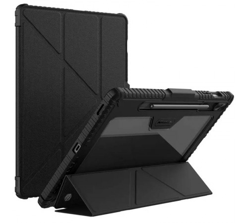 Чохол-книжка Nillkin Bumper Pro Multi-angle для Samsung Galaxy Tab S9 FE+ 12.4'' Black Чохол-книжка Nillkin Bumper Pro Multi-angle для Samsung Galaxy Tab S9 FE+ 12.4'' Black