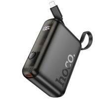Портативний ЗП Power Bank Hoco J139 Hero 22.5W+PD20W + Lightning 10000 mAh Black