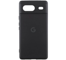 Чохол Silicone Cover Lakshmi Full Camera (AAA) with Logo для Google Pixel 8a Чорний / Black