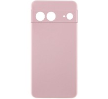 Чохол Silicone Cover Lakshmi Full Camera (AA) для Google Pixel 7 Рожевий / Pink Sand