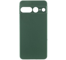 Чохол Silicone Cover Lakshmi Full Camera (AA) для Google Pixel 7 Pro Зелений / Dark green