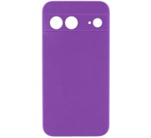 Чохол Silicone Cover Lakshmi Full Camera (AA) для Google Pixel 8 Фіолетовий / Purple