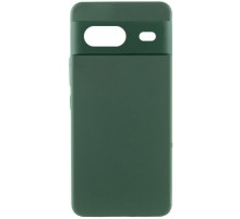Чохол Silicone Cover Lakshmi Full Camera (AA) для Google Pixel 8a Зелений / Dark green