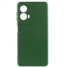 Чохол Silicone Cover Lakshmi Full Camera (AA) для Motorola Moto G85 Зелений / Dark green