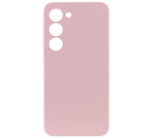 Чохол Silicone Cover Lakshmi Full Camera (AA) для Samsung Galaxy S23 Рожевий / Pink Sand