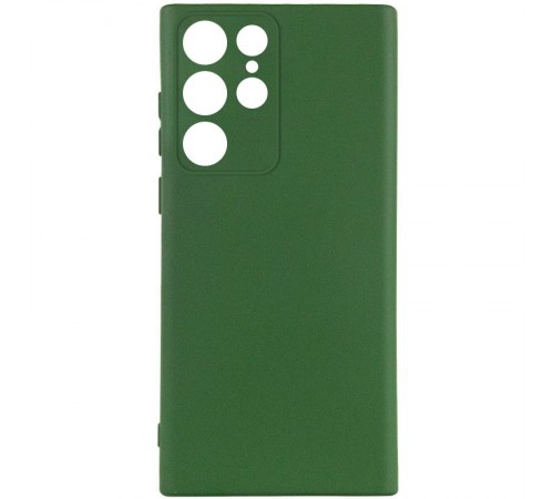Чохол Silicone Cover Lakshmi Full Camera (AA) для Samsung Galaxy S23 Ultra Зелений / Dark green Чохол Silicone Cover Lakshmi Full Camera (AA) для Samsung Galaxy S23 Ultra Зелений / Dark green
