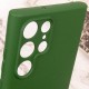 Чохол Silicone Cover Lakshmi Full Camera (AA) для Samsung Galaxy S23 Ultra Зелений / Dark green