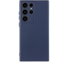 Чохол Silicone Cover Lakshmi Full Camera (AA) для Samsung Galaxy S24 Ultra Синій / Midnight Blue