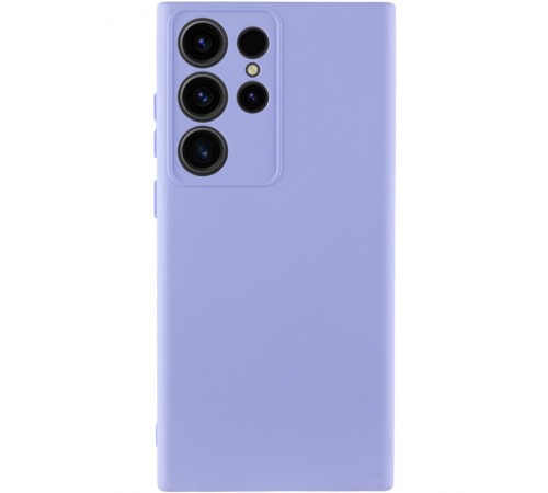 Чохол Silicone Cover Lakshmi Full Camera (AA) для Samsung Galaxy S24 Ultra Бузковий / Dasheen Чохол Silicone Cover Lakshmi Full Camera (AA) для Samsung Galaxy S24 Ultra Бузковий / Dasheen