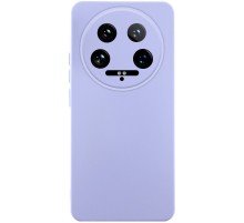 Чохол Silicone Cover Lakshmi Full Camera (AA) для Xiaomi 14 Ultra Бузковий / Dasheen