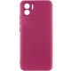 Чохол Silicone Cover Lakshmi Full Camera (AA) для Xiaomi Redmi A1 / A2 Бордовий / Marsala