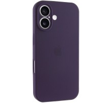 Чохол Silicone Case Full Camera Protective (AA) для Apple iPhone 16 (6.1") Фіолетовий / Elderberry