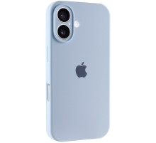 Чохол Silicone Case Full Camera Protective (AA) для Apple iPhone 16 (6.1") Блакитний / Sweet Blue