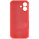 Чохол Silicone Case Full Camera Protective (AA) для Apple iPhone 16 (6.1") Помаранчевий / Pink citrus