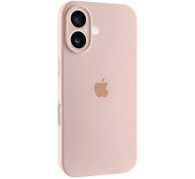 Чохол Silicone Case Full Camera Protective (AA) для Apple iPhone 16 (6.1") Рожевий / Pink Sand