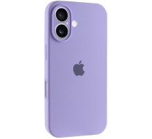 Чохол Silicone Case Full Camera Protective (AA) для Apple iPhone 16 (6.1") Бузковий / Dasheen