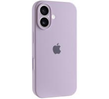 Чохол Silicone Case Full Camera Protective (AA) для Apple iPhone 16 (6.1") Бузковий / Lilac