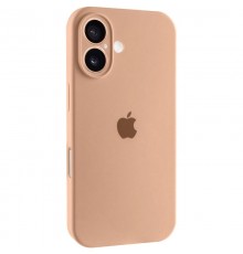 Чохол Silicone Case Full Camera Protective (AA) для Apple iPhone 16 Plus (6.7") Бежевий / Desert Gold