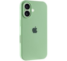 Чохол Silicone Case Full Camera Protective (AA) для Apple iPhone 16 Plus (6.7") Зелений / Pistachio